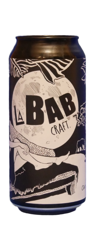 Canette bière Craft OAT Stout de la BAB