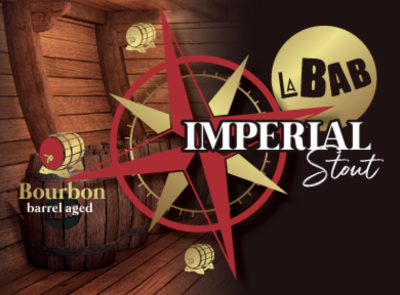 Icône bouteille bière Impérial Stout Bourbon